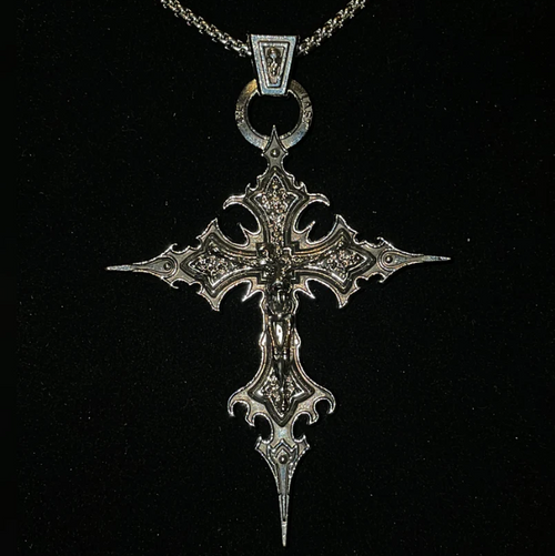 Spire Cross Necklace