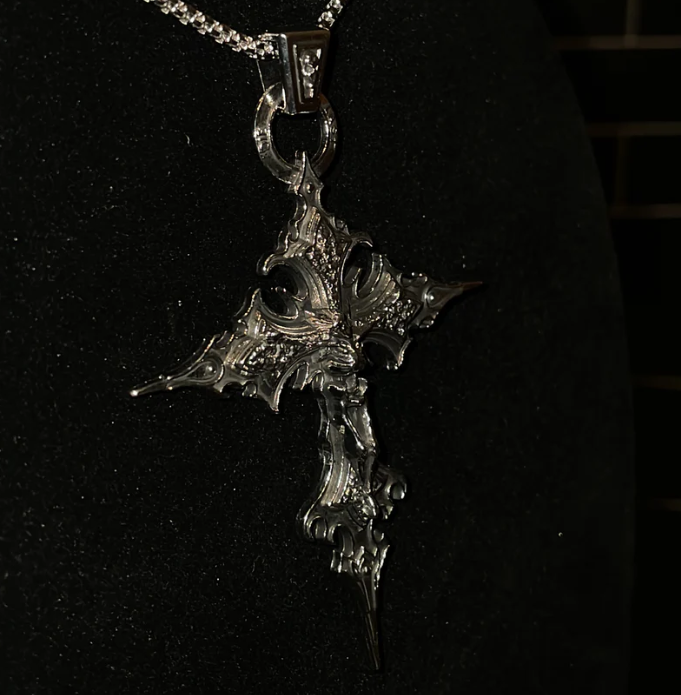 Spire Cross Necklace