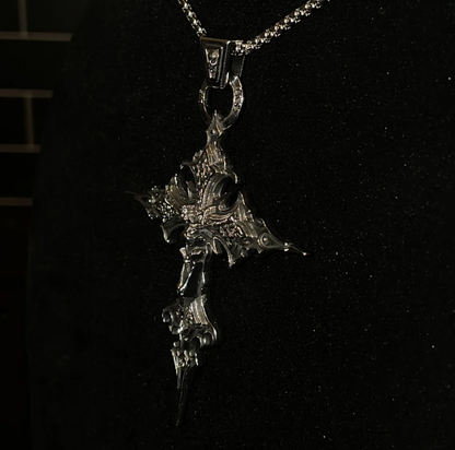 Spire Cross Necklace